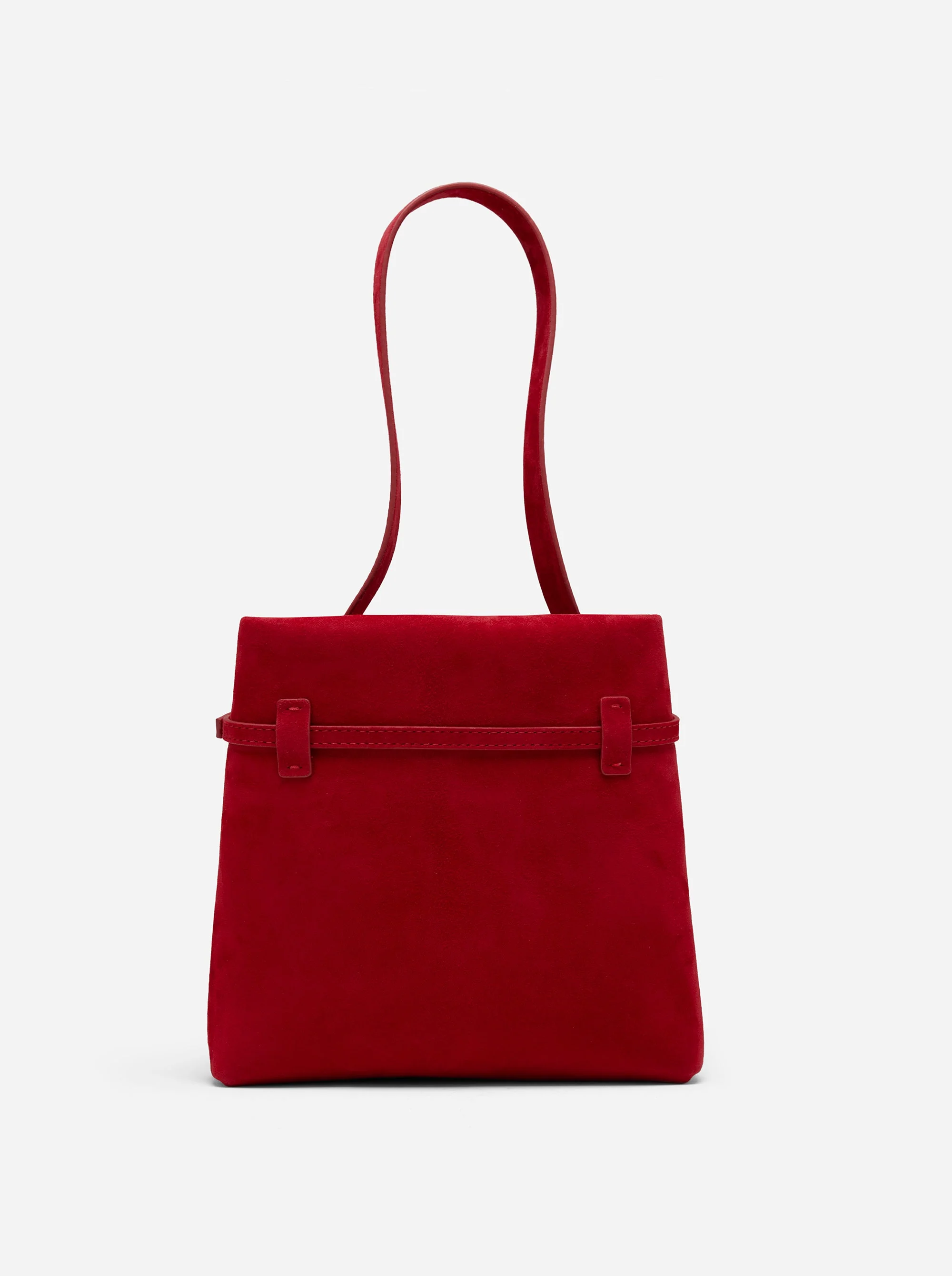 Mini Tote du Jour Red Suede - Image 4